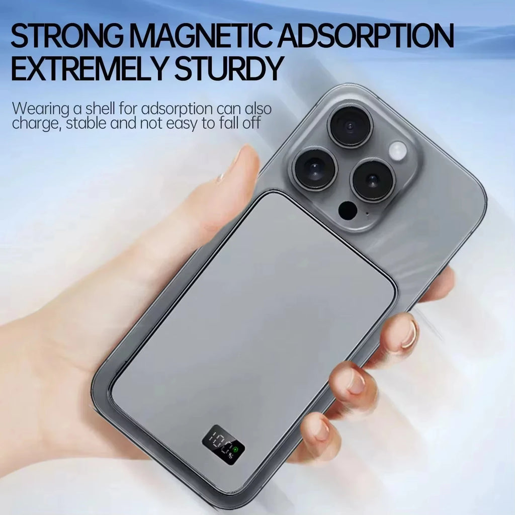 Lenovo Portable Magsafe Charger 50000mAh Magnetic Wireless Power Bank PD22.5W High Speed Charging Battery for iPhone