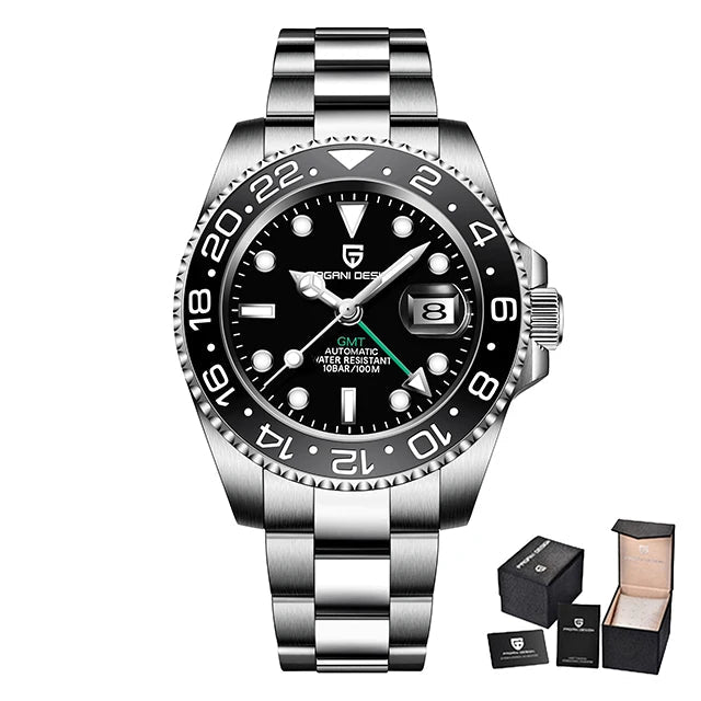 MIG & MIK STYLE™ GMT Automatic Luxury Watch