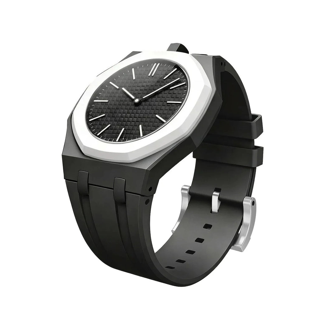 Ceramic Modification Kit For Swatch x AP Royal POP Biomaterials Watch Case Silicone Strap Pocket Changer To Wristwatch