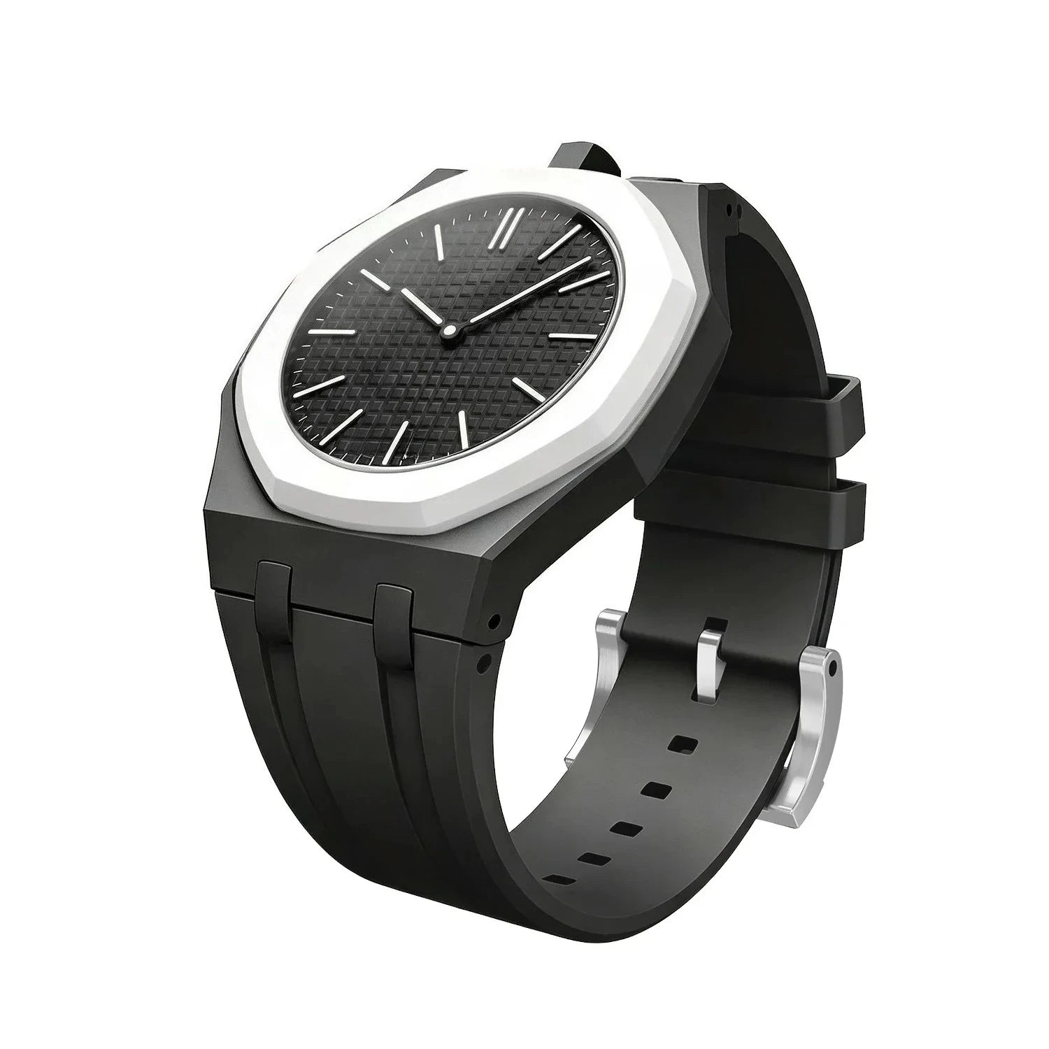 Ceramic Modification Kit For Swatch x AP Royal POP Biomaterials Watch Case Silicone Strap Pocket Changer To Wristwatch