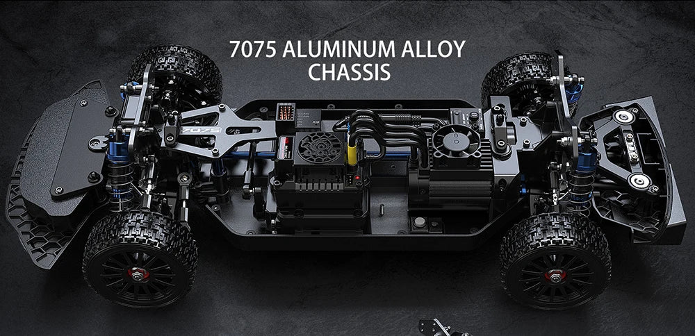 MJX Hyper Go 10303 10304 1:10 Scale Brushless RC Car 70KM/H High-Speed Off-road Racing Car 2.4G Remote Control Drifting Vehicle