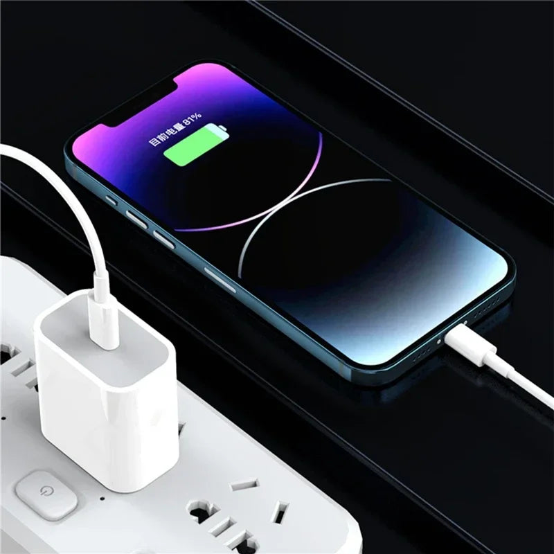 35w PD Fast Charger for iPhone 13 Pro 14 Plus 11 12 mini XS Max XR X for iPad Air Quick Charging Cable C-C Power Adapter