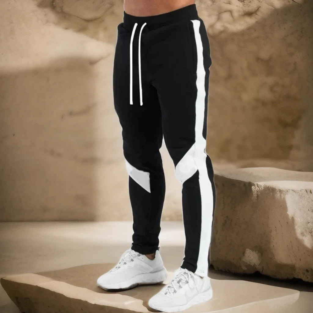 Athletic Performance Joggers – Men's Skinny Fit Drawstring Track Pants