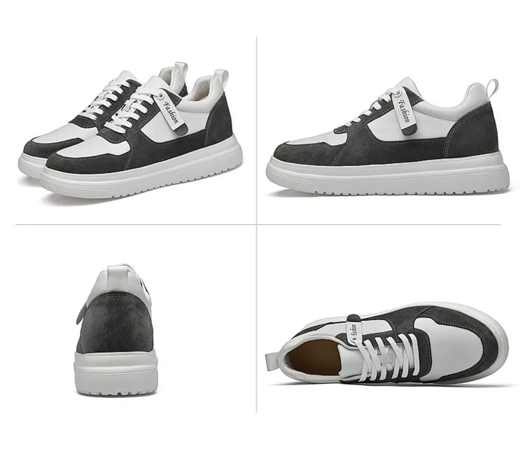 Men Elevator Height Increase Shoes Sneakers Shoes for Men 10cm Sports Casual Invisible Inner Heightening 8cm White Shoes