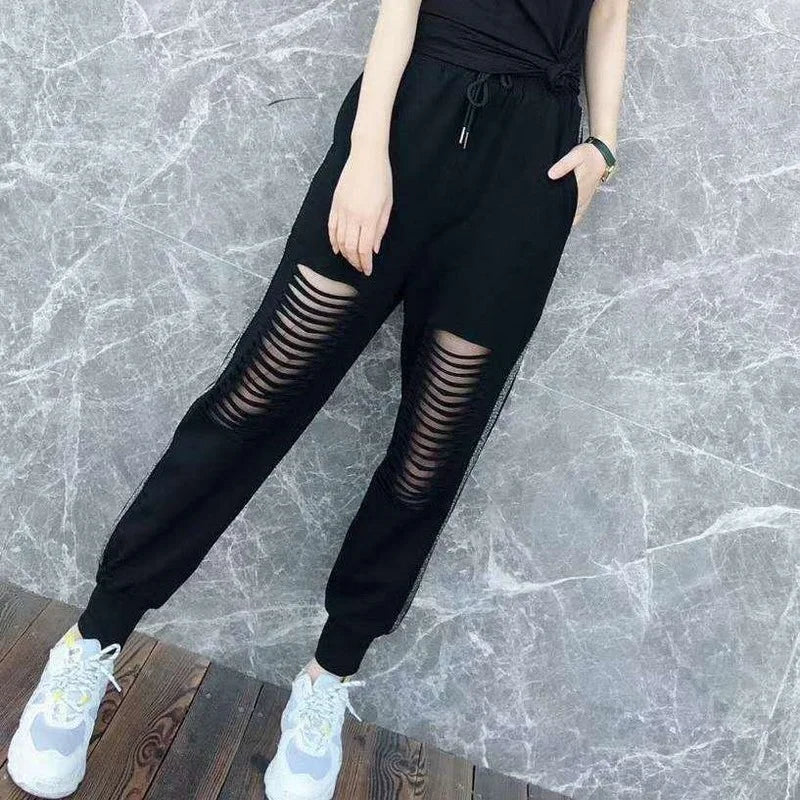 MIG & MIK STYLE™ Women's Active Stripe Jogger Pants