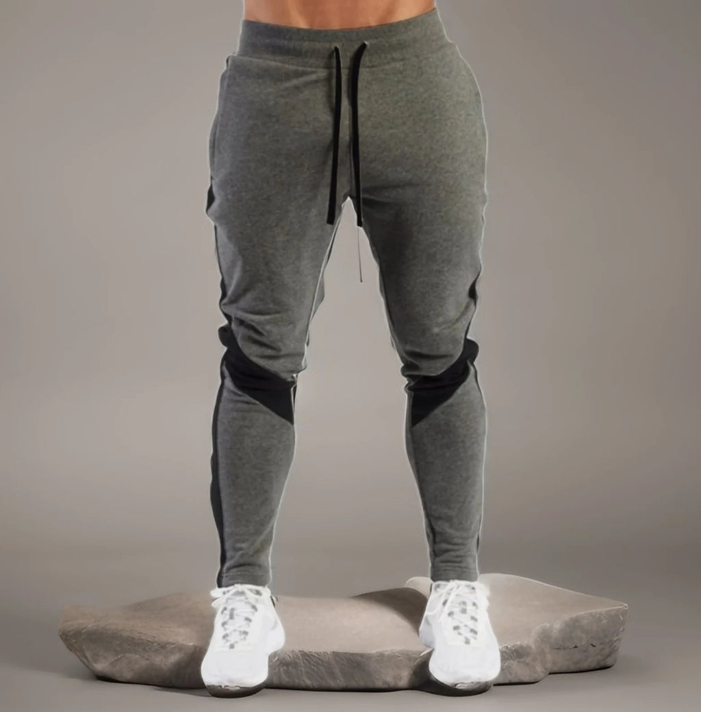 Athletic Performance Joggers – Men's Skinny Fit Drawstring Track Pants