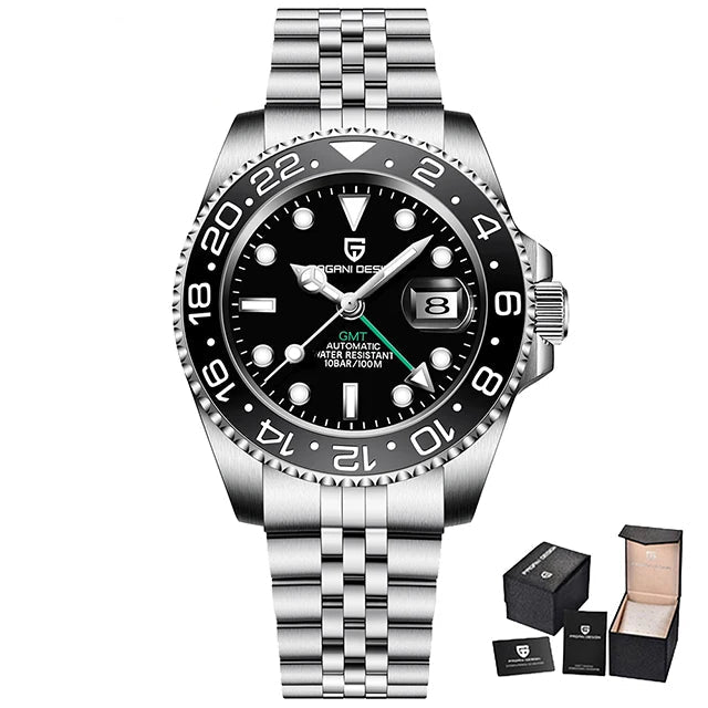 MIG & MIK STYLE™ GMT Automatic Luxury Watch