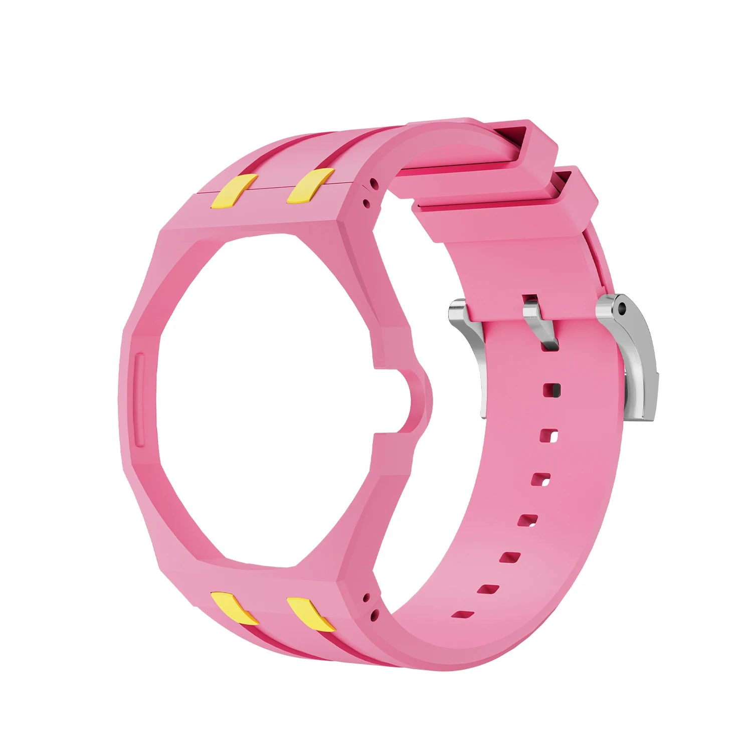 Ceramic Modification Kit For Swatch x AP Royal POP Biomaterials Watch Case Silicone Strap Pocket Changer To Wristwatch