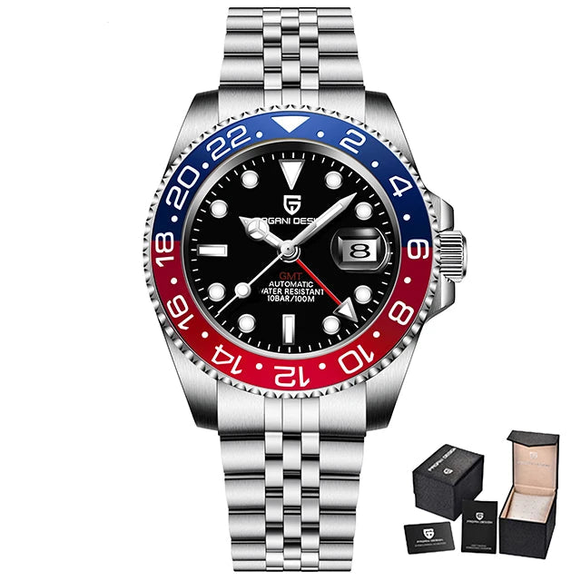 MIG & MIK STYLE™ GMT Automatic Luxury Watch