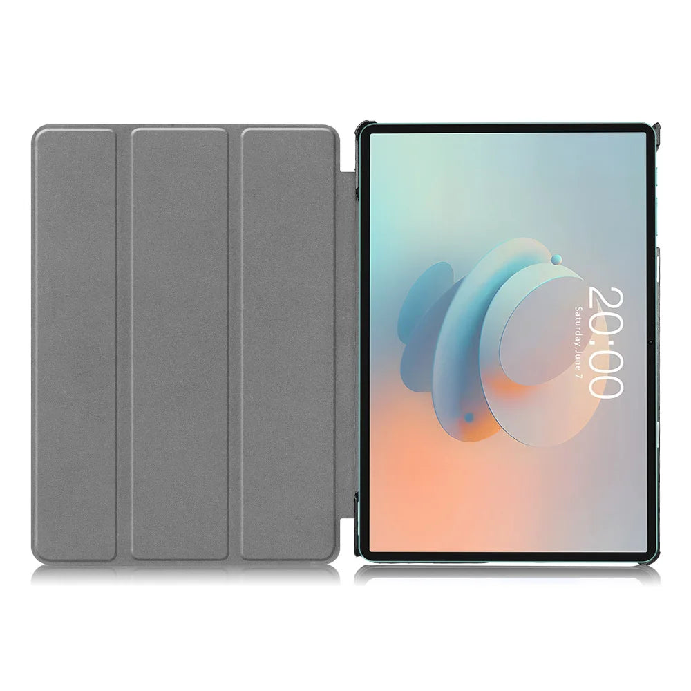 For 10.92" Teclast P50 AI/P50 Tablet Case, Flip Folio Tri-fold Slim Durable Leather Cover Portable Protective Sleeve with Stand