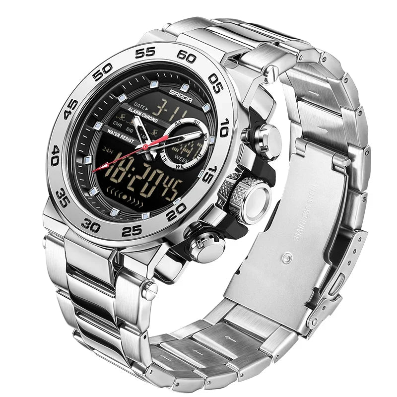MIG & MIK STYLE™ Tactical Dual Display Sports Watch
