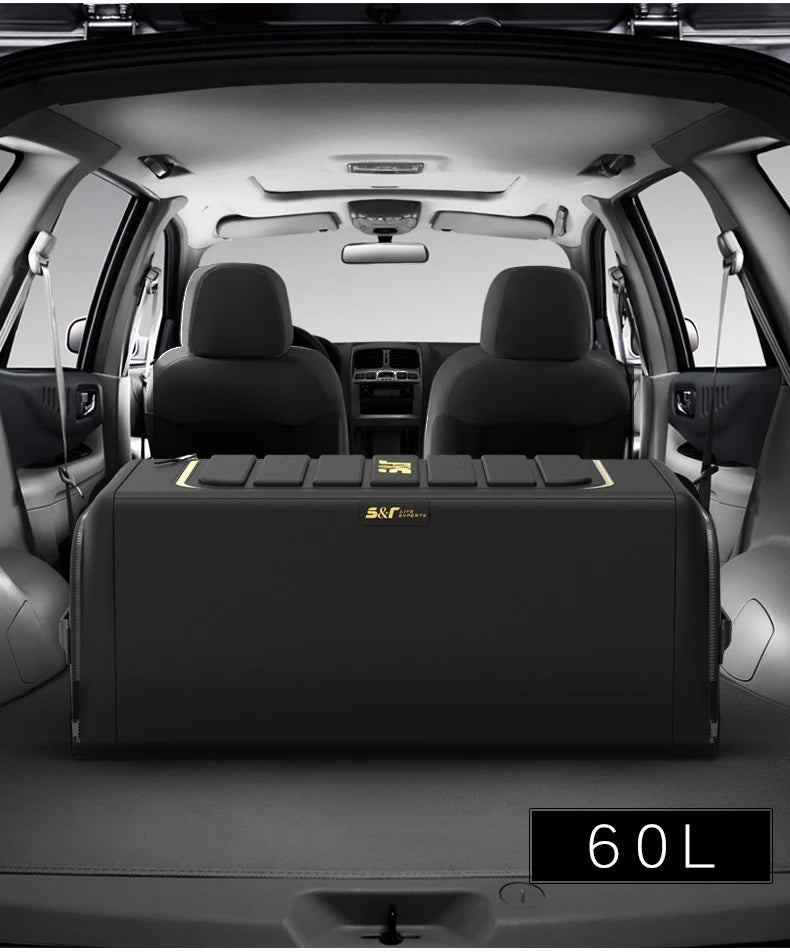 Car Trunk Organizer Box Large Capacity Auto Multiuse Tools Storage Bag Oxford Cloth Folding for Emergency Storage Box