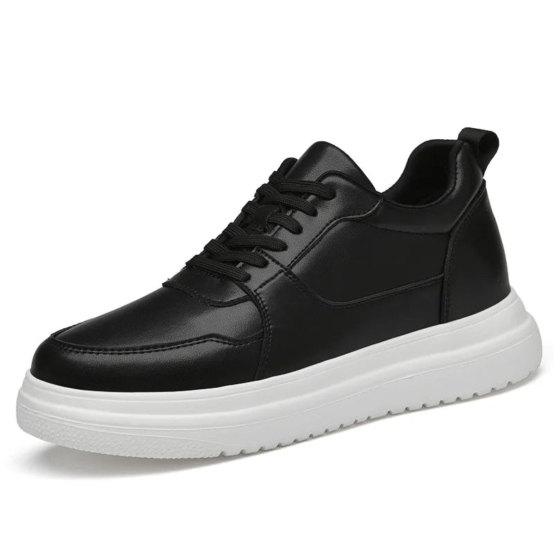 Men Elevator Height Increase Shoes Sneakers Shoes for Men 10cm Sports Casual Invisible Inner Heightening 8cm White Shoes