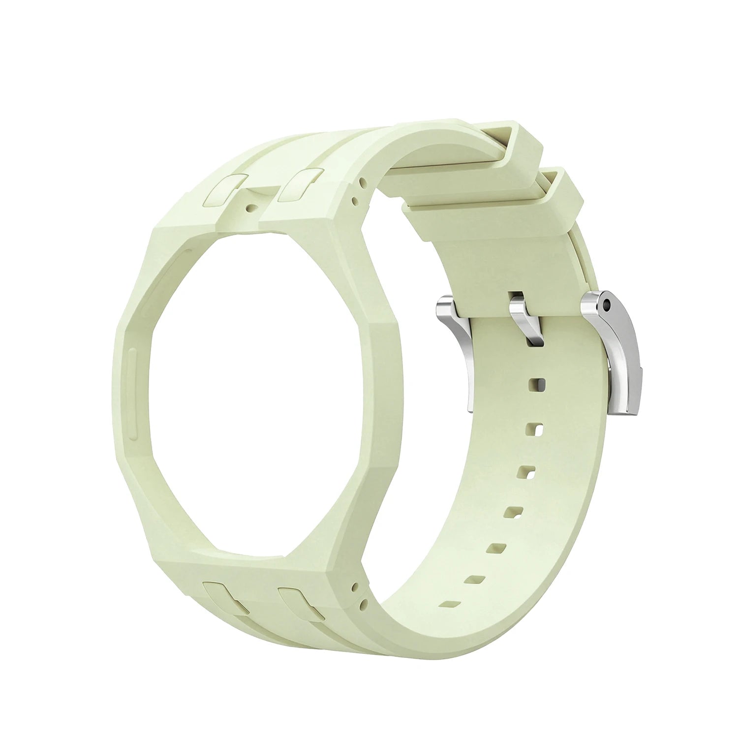 Ceramic Modification Kit For Swatch x AP Royal POP Biomaterials Watch Case Silicone Strap Pocket Changer To Wristwatch