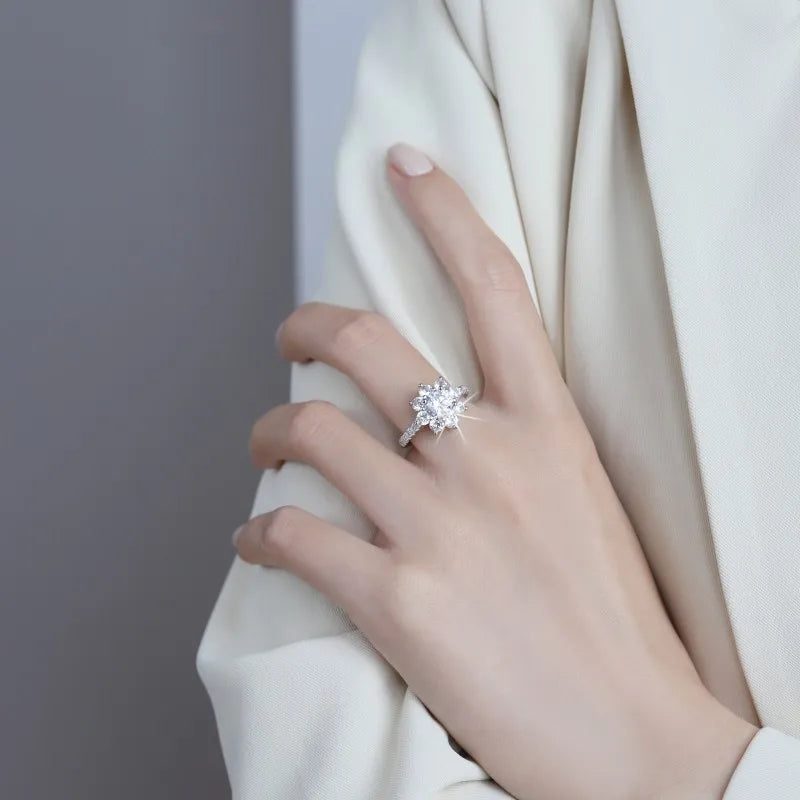 925 Sterling Silver Zircon Ring — MIG & MIK STYLE™