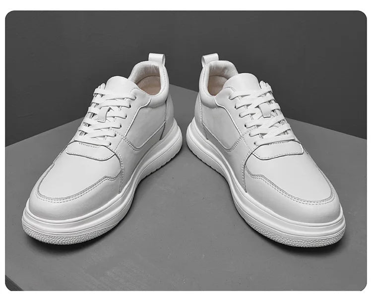 Men Elevator Height Increase Shoes Sneakers Shoes for Men 10cm Sports Casual Invisible Inner Heightening 8cm White Shoes