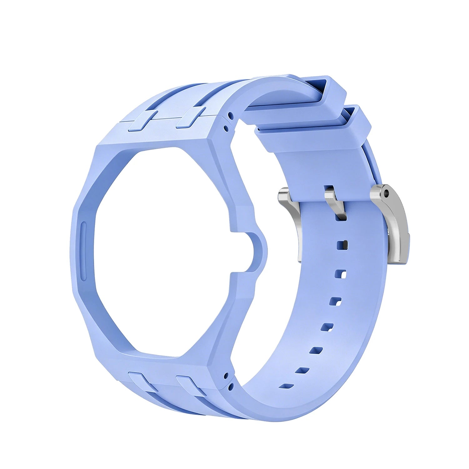 Ceramic Modification Kit For Swatch x AP Royal POP Biomaterials Watch Case Silicone Strap Pocket Changer To Wristwatch