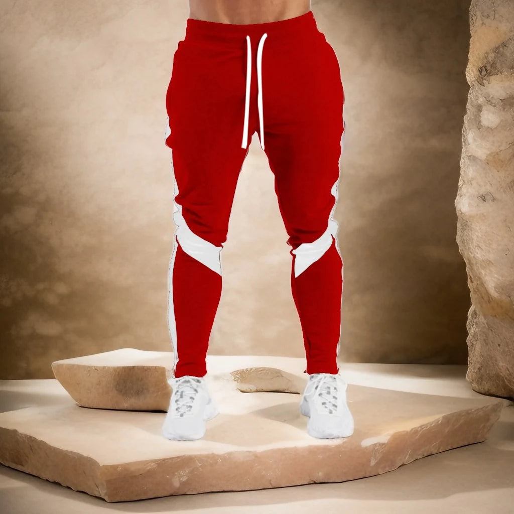 Athletic Performance Joggers – Men's Skinny Fit Drawstring Track Pants