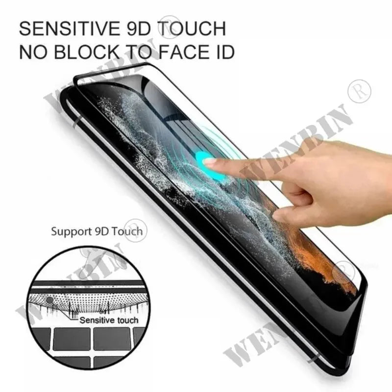 3 Pcs 9HD Screen Protector Full Protective Glass For Asus ROG Phone 8 7 6 Pro Zenfone 10 9 8 7 Screen Protector