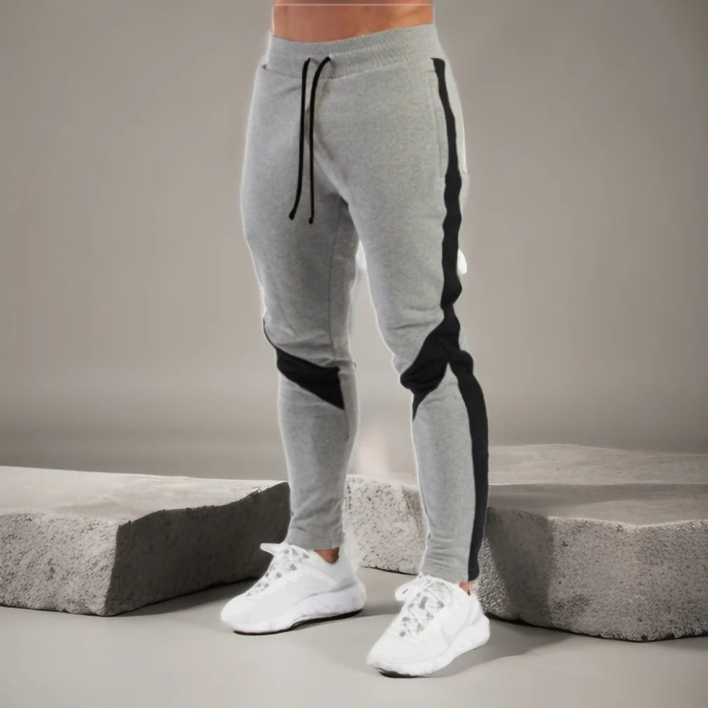 Athletic Performance Joggers – Men's Skinny Fit Drawstring Track Pants