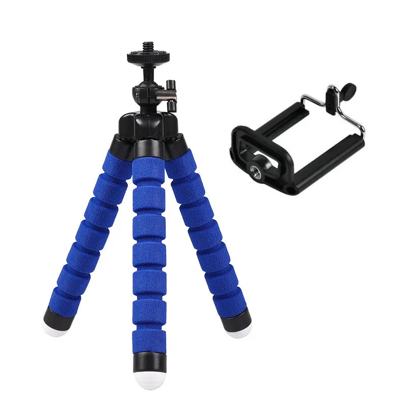 Portable Mini Tripod For Phone Monopod Selfie Stick For Smartphone Mobile With Holder Clip Tripode Octopus Action Camera Stand