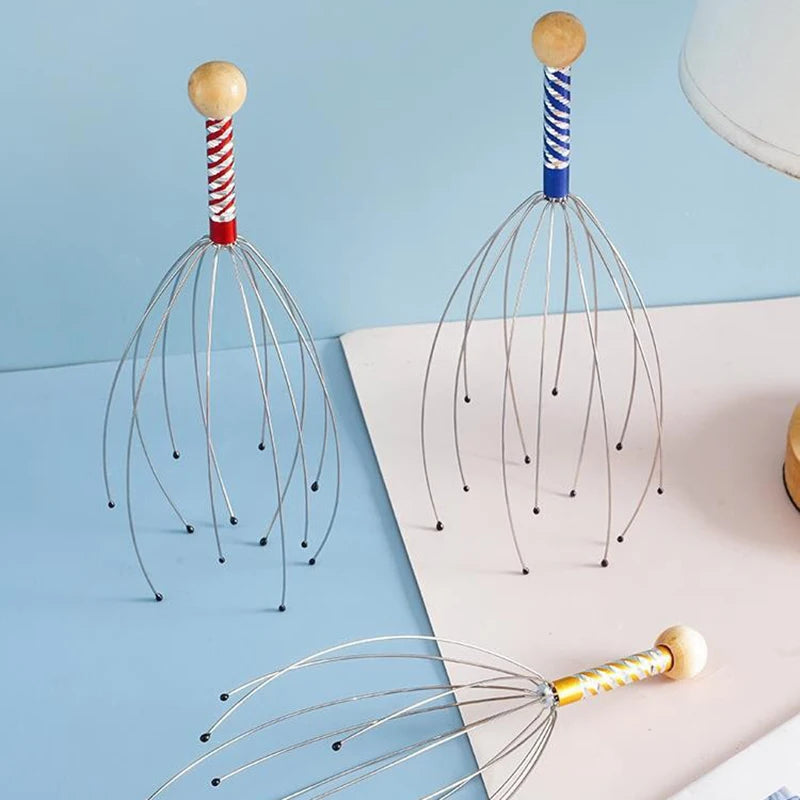 Octopus Head Massager – Scalp Relaxer & Stress Relief Tool
