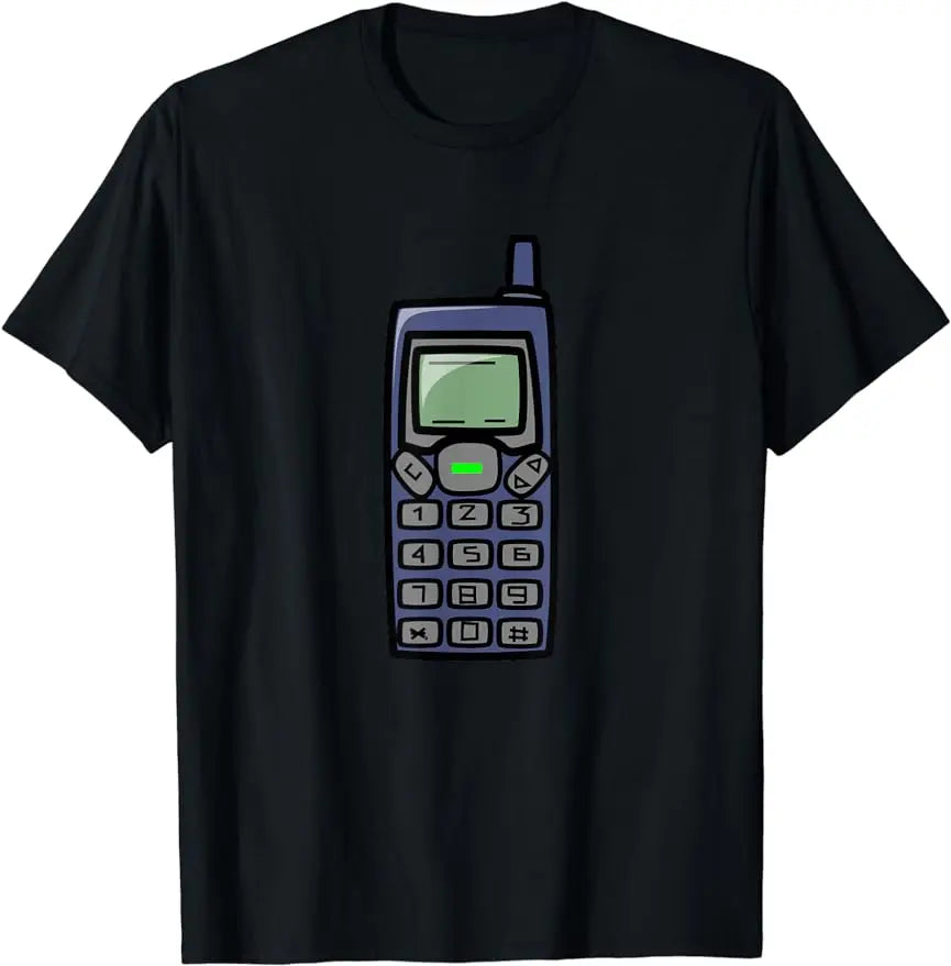 Funny Using Smart Phone on The Toilet Cell Mobile Phone T-Shirt Short-sleev Summer Fashion Tee Casual Streetwear Tops