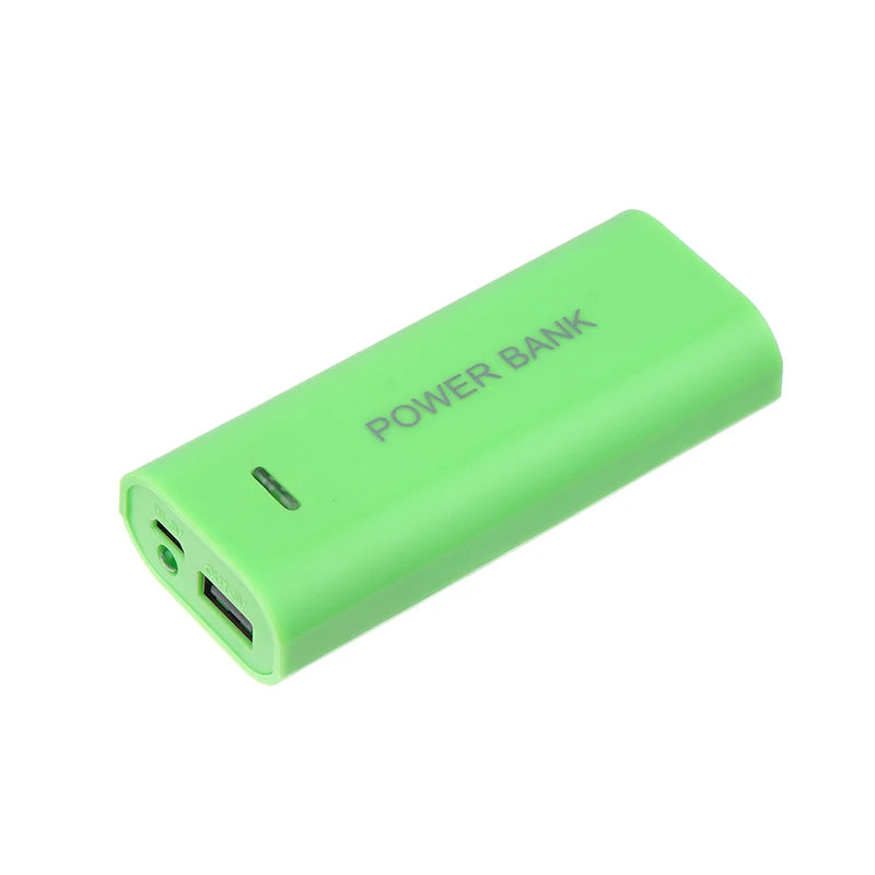 ⭐ Portable Power Bank Case DIY 2Cell 18650 Battery Box For Smart Phone Charge 5V 1A For 18650 Battery With Indicator Light