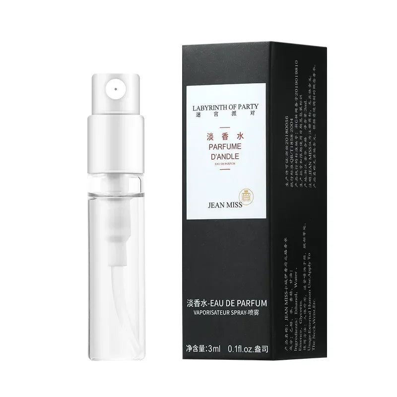Portable 3ML Premium Perfume Long Lasting Fragrance Original Cologne Travel Size Atomizer Wholesale
