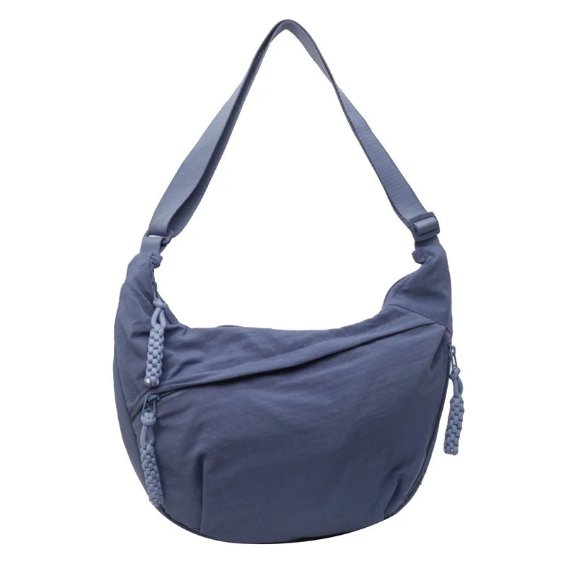 MIG & MIK STYLE™ Canvas Dumpling Crossbody Bag