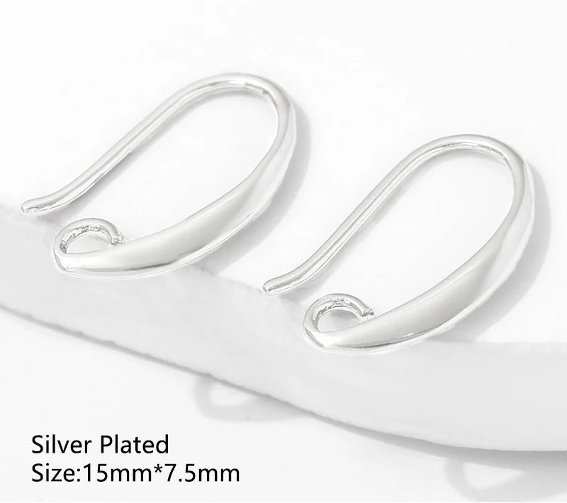 MIG & MIK STYLE™ 14K Gold Plated Brass Earring Hooks