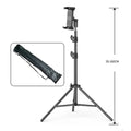Tripod Floor Tablet Stand Holder for IPad Stand 8'' 9.7'' 10.1'' Pro 12.9 for Iphone 11 12 Samsung Cell Phone Height Adjustable