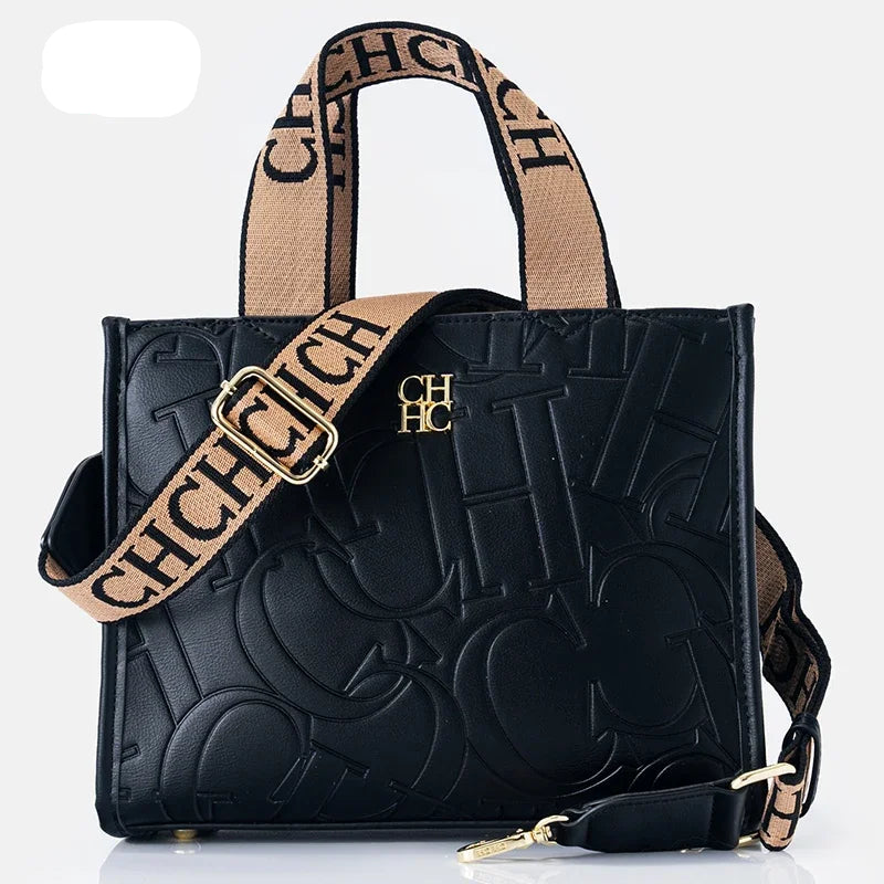 MIG & MIK STYLE™ Embossed PU Leather Tote Bag