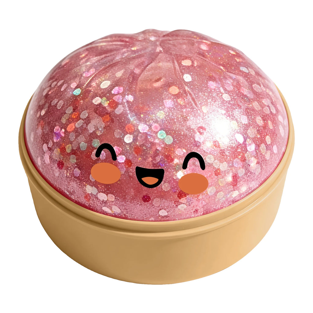 Simulation Dumpling Pressure Ball Slow Rebound Soft Pinch Decompression Toy Office Home Decor Children Adults Birthday Gifts