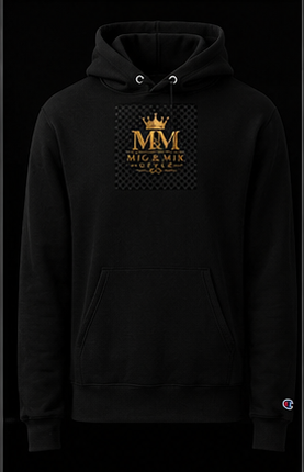 MIG & MIK Luxury Black Hoodie