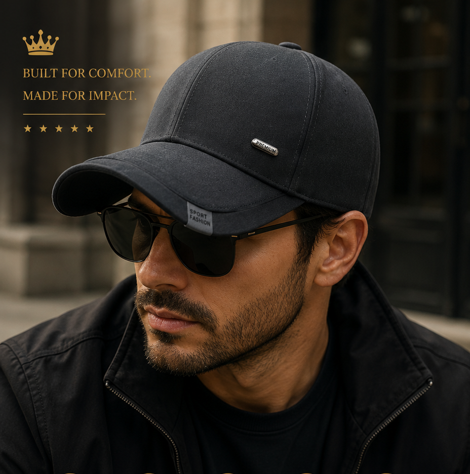 MIG & MIK STYLE™ Essential Sun-Shield Baseball Cap