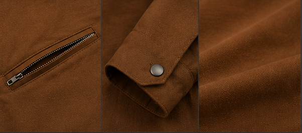MIG & MIK STYLE Premium Heritage Work Jacket – Brown Gold Edition