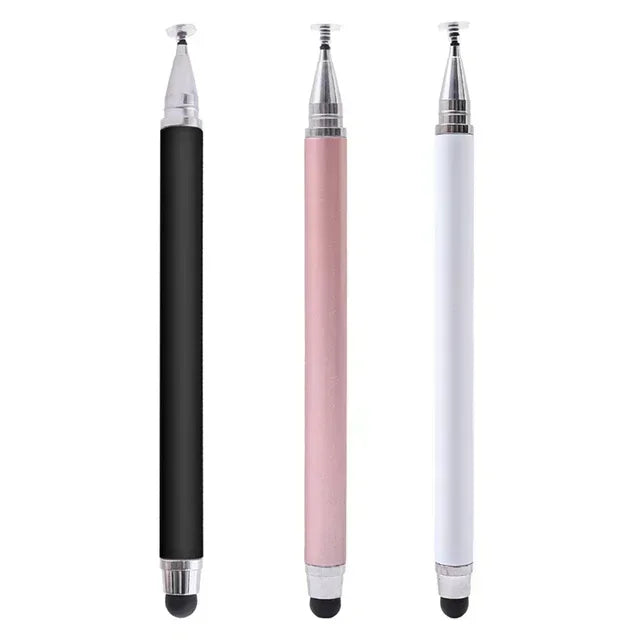 3-1Pcs Tablet Mobile Phone Universal 2 IN 1 Capacitive Stylus Pen Drawing Pens for IPhone Android All Capacitive Touch Screens