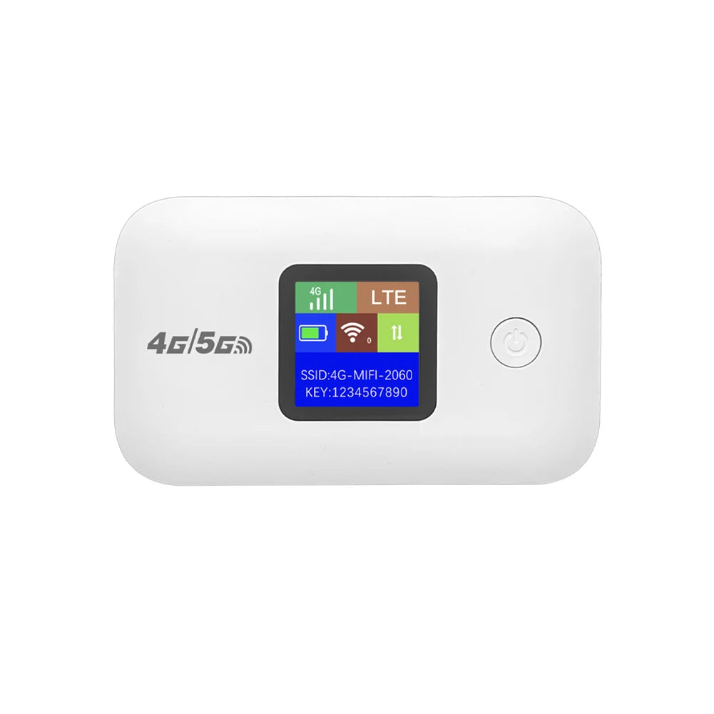 Portable Wireless Modem 150Mbps Wireless Portable Router 3000mAh Mobile Pocket WiFi Router with SIM Card Slot 4G Wireless Router