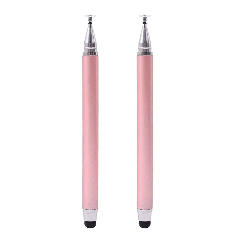 3-1Pcs Tablet Mobile Phone Universal 2 IN 1 Capacitive Stylus Pen Drawing Pens for IPhone Android All Capacitive Touch Screens