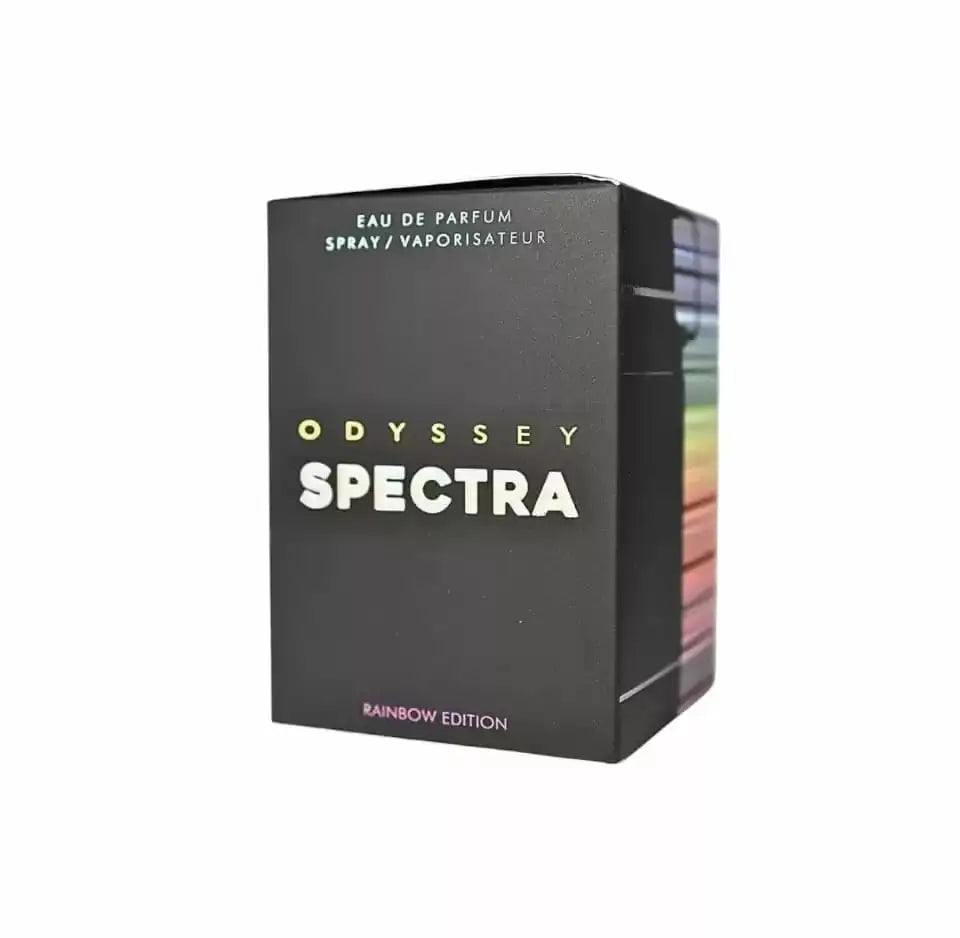 Original Armaf Odyssey Spectra Rainbow Edition for Unisex Eau De Parfum Spray 3.4 Ounce Eastern-Middle Eastern Fragrance Long Lasting Fragrance Cologne Natural Perfume Cologne Arabian Women's Perfume  Clean Fresh Scent