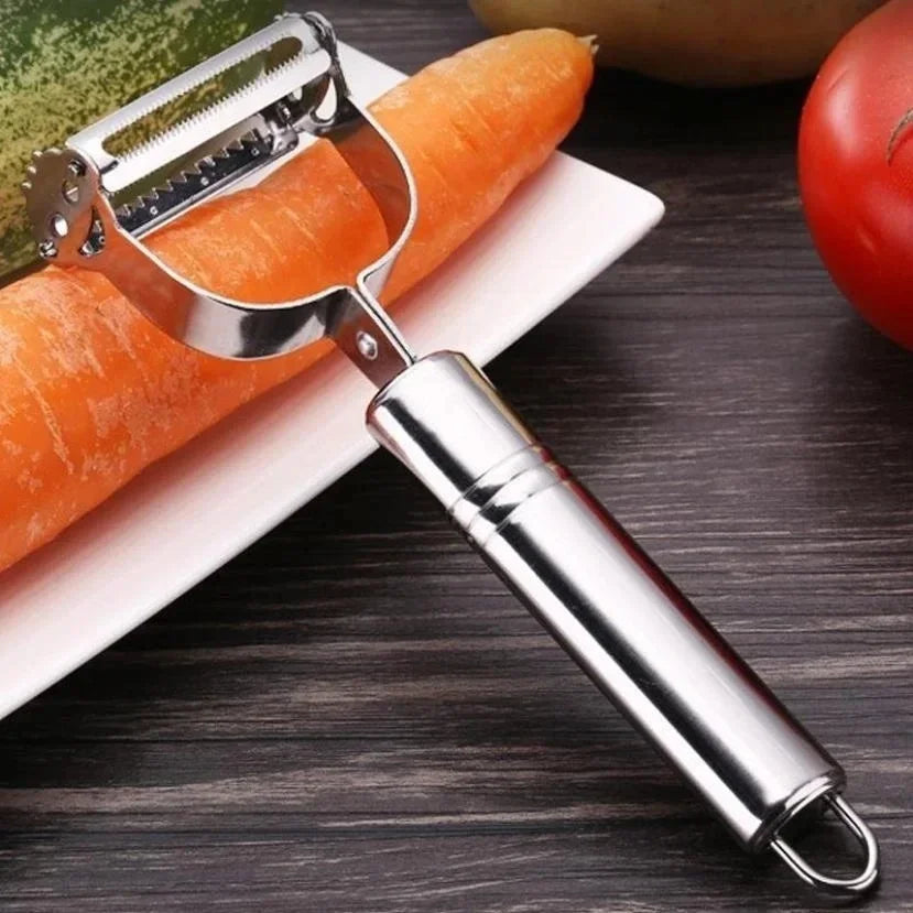 Stainless Steel Vegetable Slicer Multifunctional Potato Carrot Cucumber Grater Julienne Peeler Fruit Vegetable Peeler Kitchen Cu