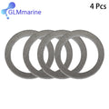4 PACK Compatible with YAMAHA Outboard Oil Drain Screw Gasket 4-Stroke 90430-14M09-00