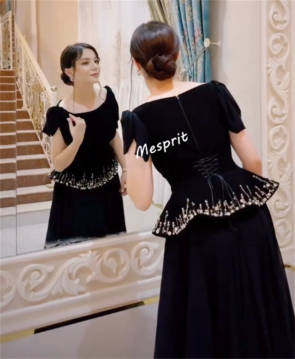 Customized O-Neck Sequined A-line Long Dresses Bespoke Occasion Homecoming Party Gown Women's Evening High Quality Sparkle