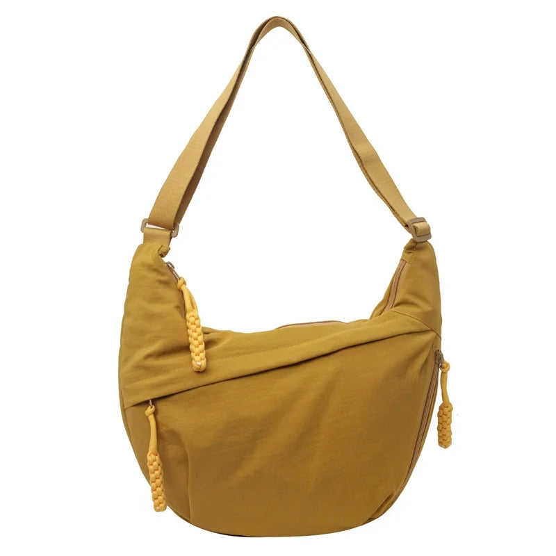 MIG & MIK STYLE™ Canvas Dumpling Crossbody Bag