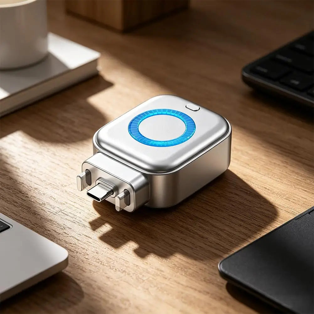USB-C Fully Charged Separator Smart Auto Power-Off Charging Adapter Prevent Overcharging For Laptops Phones Wireless Chargers