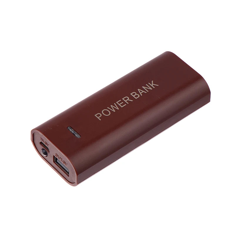 ⭐ Portable Power Bank Case DIY 2Cell 18650 Battery Box For Smart Phone Charge 5V 1A For 18650 Battery With Indicator Light
