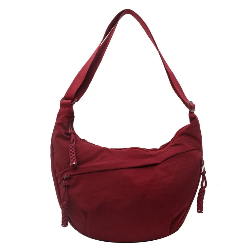 MIG & MIK STYLE™ Canvas Dumpling Crossbody Bag