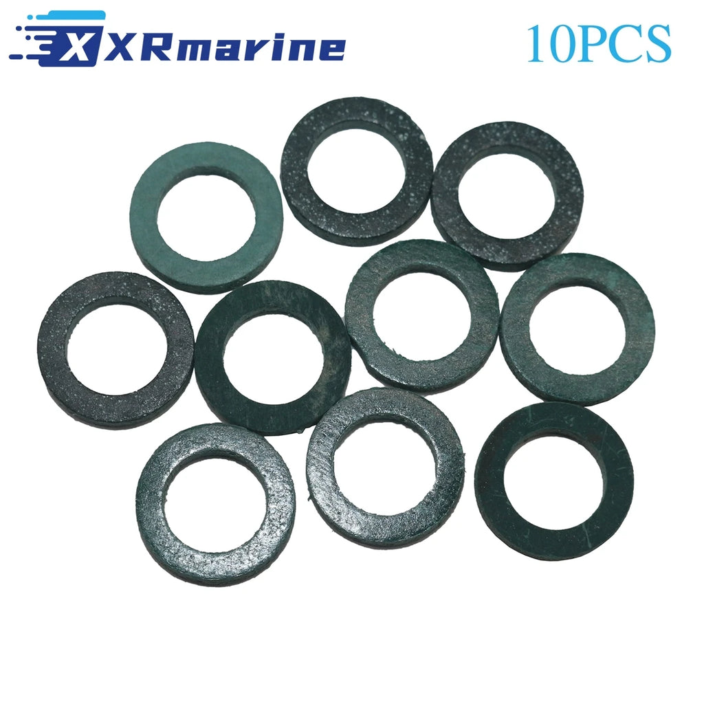 Gear Oil Case Drain Plug Gasket Gearbox Fill Screw Washers 59178-97J00 for Suzuki Outboard Motor 2.5 4 5 6 8 9.9 15 20 25 30 HP