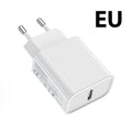 30W PD 3.0 USB C Charger For iPad A16 2025 10 9 10th 9th Generation Air 13 11 5 Pro 11 12.9 Mini 6 7 iPhone Quick Charging Cable